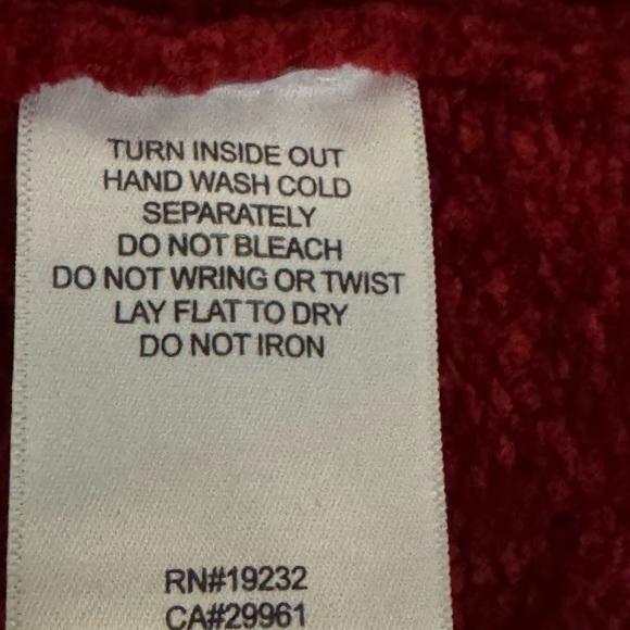 B-26 Alfred Dunner Red Long Sleeve Mock Turtle neck Sweater Size S - Picture 14 of 15